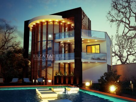 طراحی ویلای آقای حمیدی