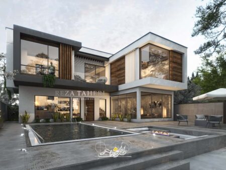 طراحی ویلای آقای حسینی