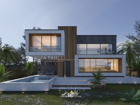 طراحی ویلای آقای علیپور