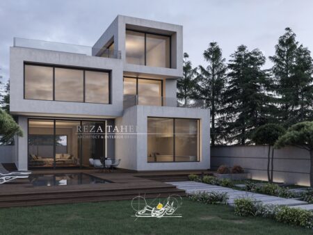 طراحی ویلای آقای پاشا زاده