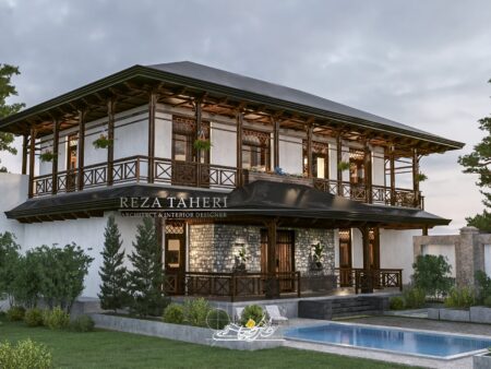 طراحی ویلای آقای گیوی