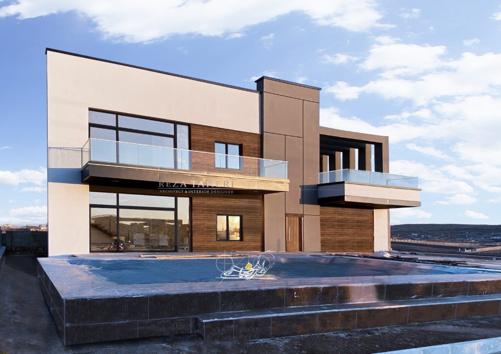 طراحی ویلای طراحی ویلا لاکچری / طراحی نما ویلا /ویلا مدرن طراحی روف گاردن ویلا 1000 طراحی محوطه استخردار