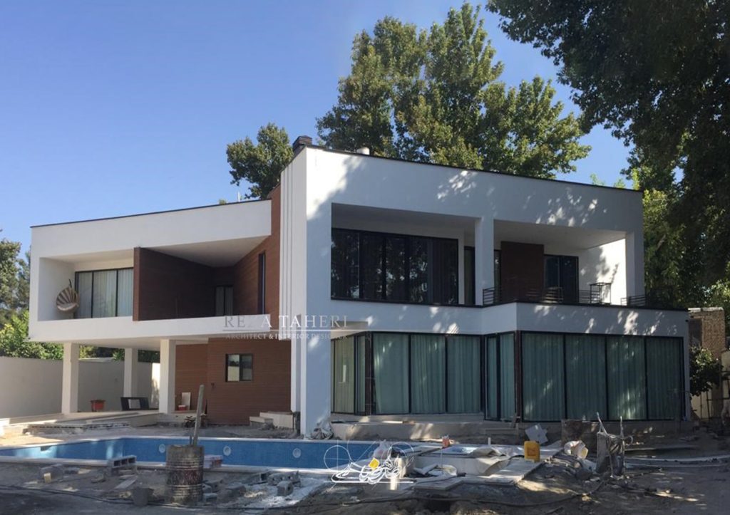 طراحی ویلای طراحی ویلا لاکچری / طراحی نما ویلا /ویلا مدرن طراحی روف گاردن ویلا 1000 طراحی محوطه استخردار