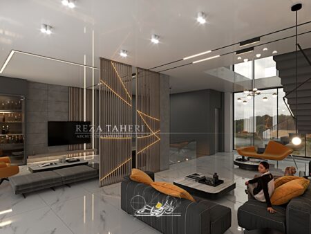 طراحی ویلای آقای عابدینی