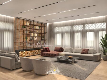 طراحی ویلای آقای گیوی