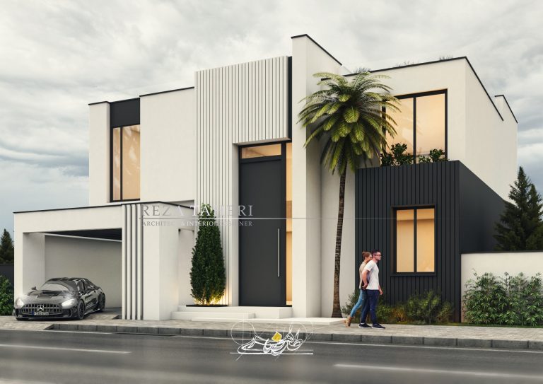 /طراحی ویلا لاکچری / طراحی نما ویلا /ویلا مدرن ویلا 1000