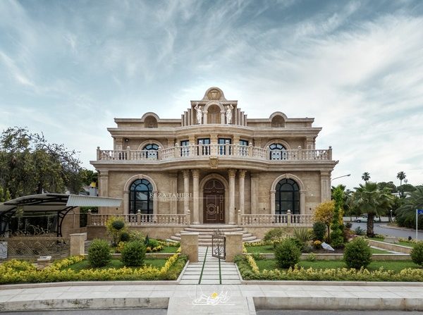 طراحی ویلای کلاسیک در بابلسر توسط ویلا۱۰۰۰