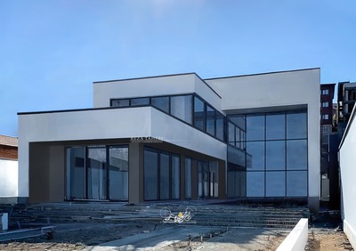 طراحی ویلا مدرن ویلا 1000