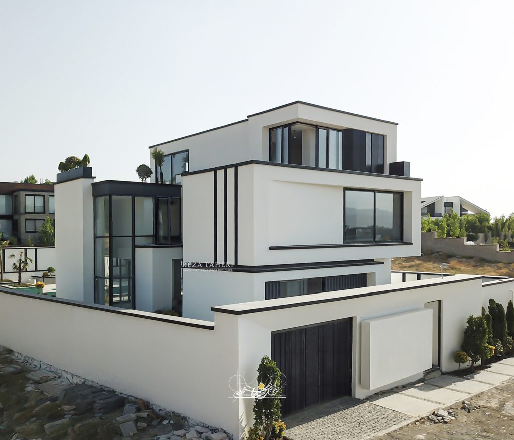 طراحی ویلا مدرن ویلا 1000