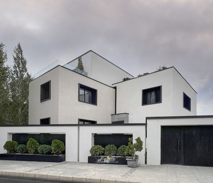 طراحی ویلا مدرن ویلا 1000