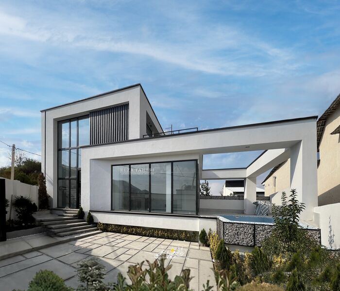 طراحی ویلا مدرن ویلا 1000