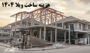 هزینه ساخت ویلا در سال 1404 در شمال ایران
