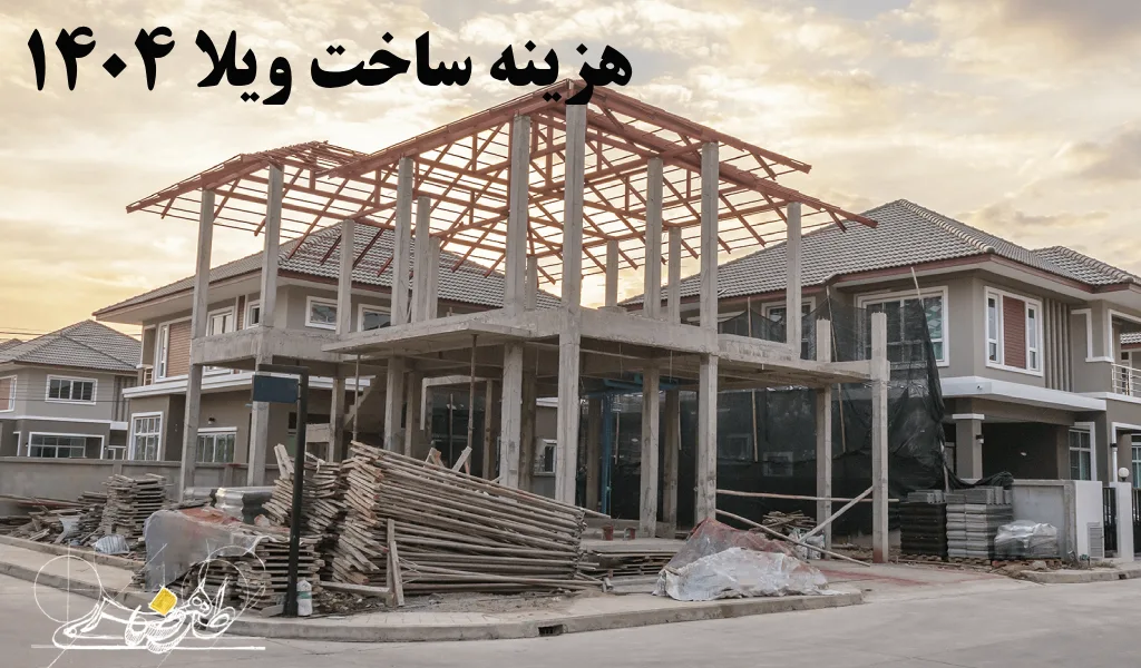 هزینه ساخت ویلا در سال 1404 در شمال ایران