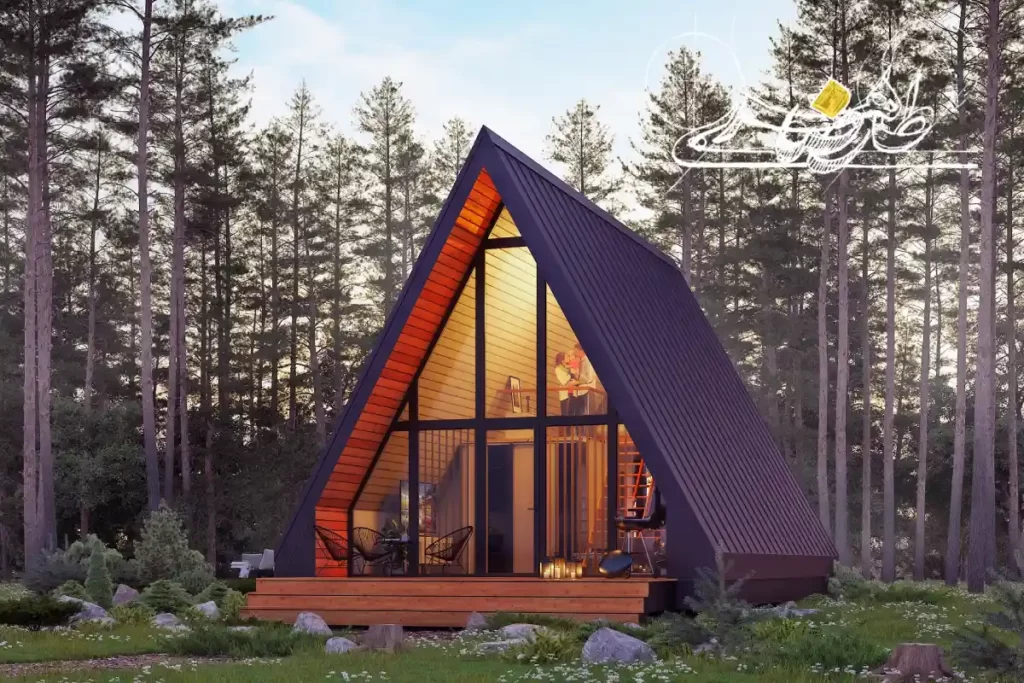 نقشه ساخت ویلا سوئیسی