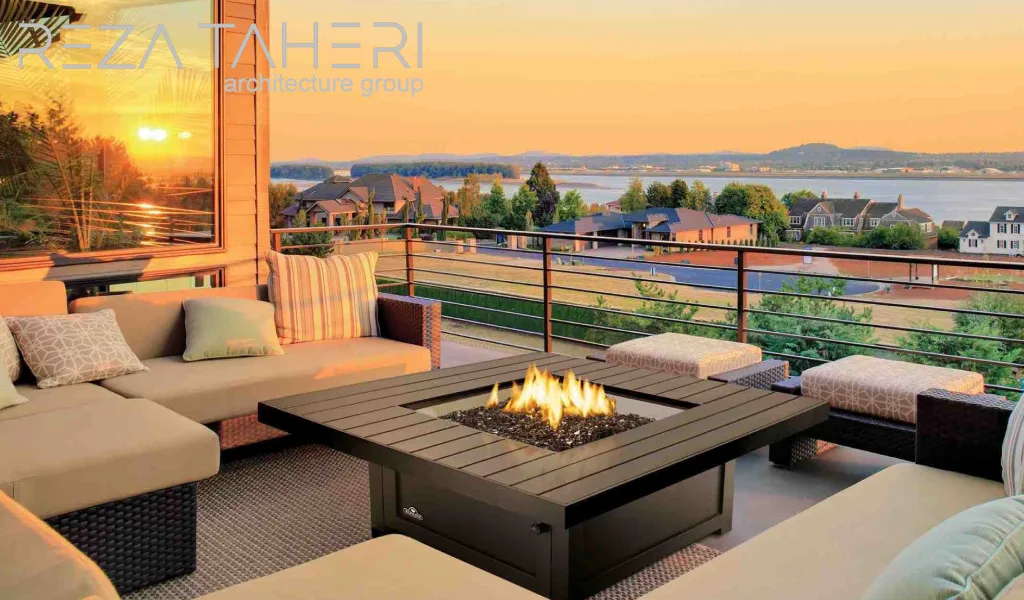 هزینه ساخت آتشکده در ویلا