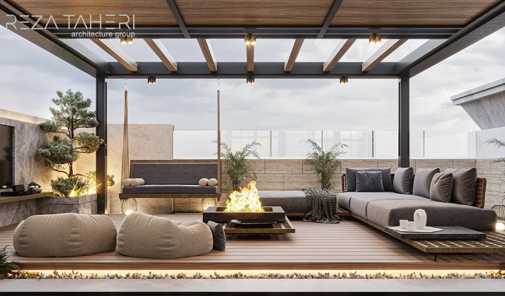 طراحی شاهنشین ویلا + مهم ترین نکات طراحی