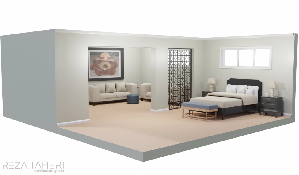 طراحی اتاق مستر + اصول و استانداردهای اتاق خواب مستر